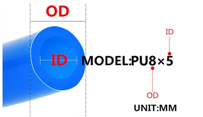 pu coiled hose pipe